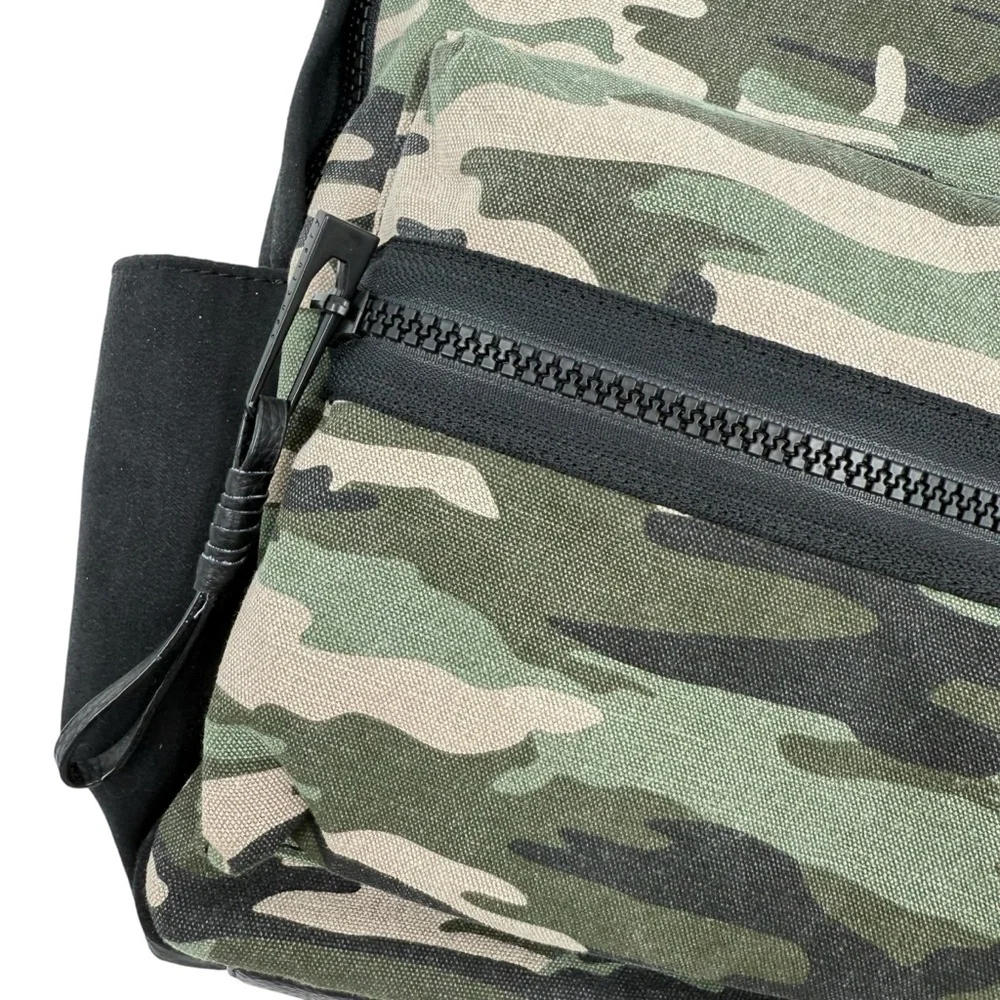 Sanctuary Camo Downtown Backpack with Pouch book bag travel bag NWT